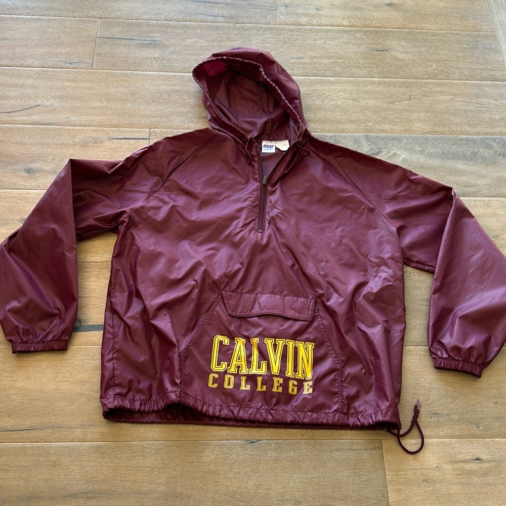 Vintage MVP windbreaker Calvin College